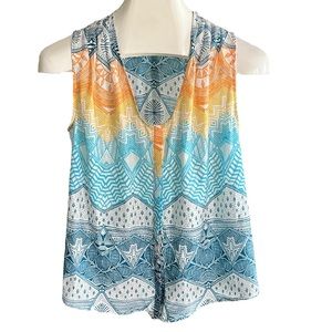 Mara Hoffman sleeveless buttondown blouse